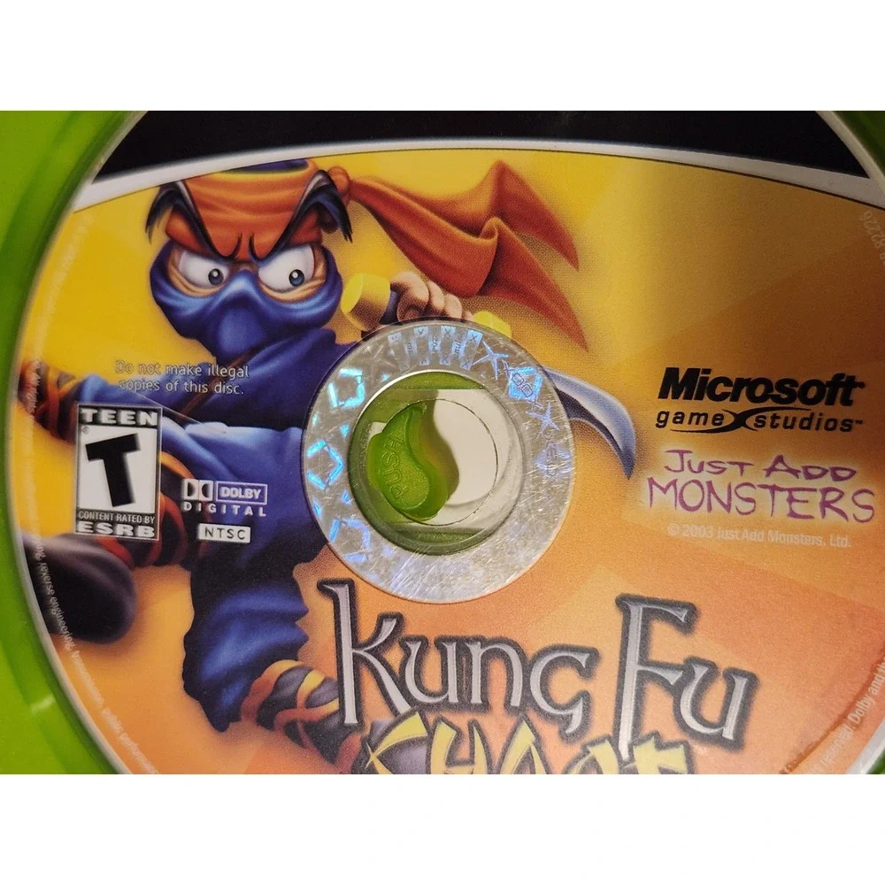 Kung Fu Chaos XBOX CIB Complete
